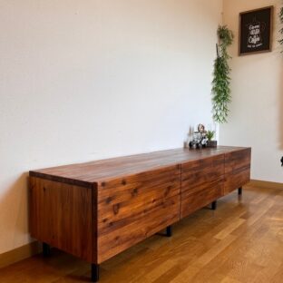 あなただけのテレビボード扉付き - 自由設計 - 1800×400×400mm