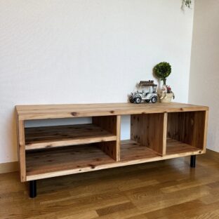 あなただけのテレビボード ショートタイプ - 1100×400×400mm